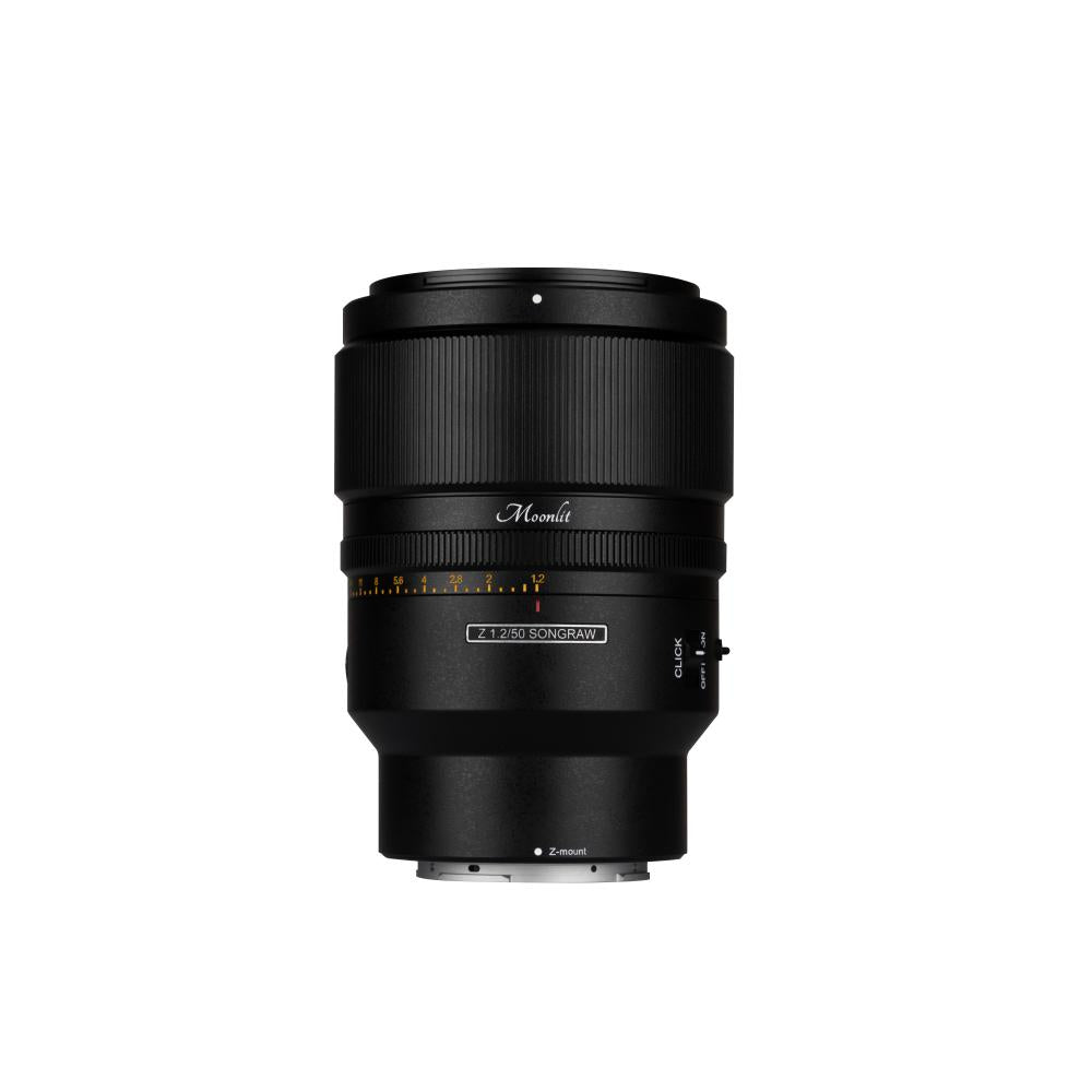 SongRaw Z-Mount AF 50mm F1.2 Moonlit Full Frame Autofocus Lens Compatible with Nikon