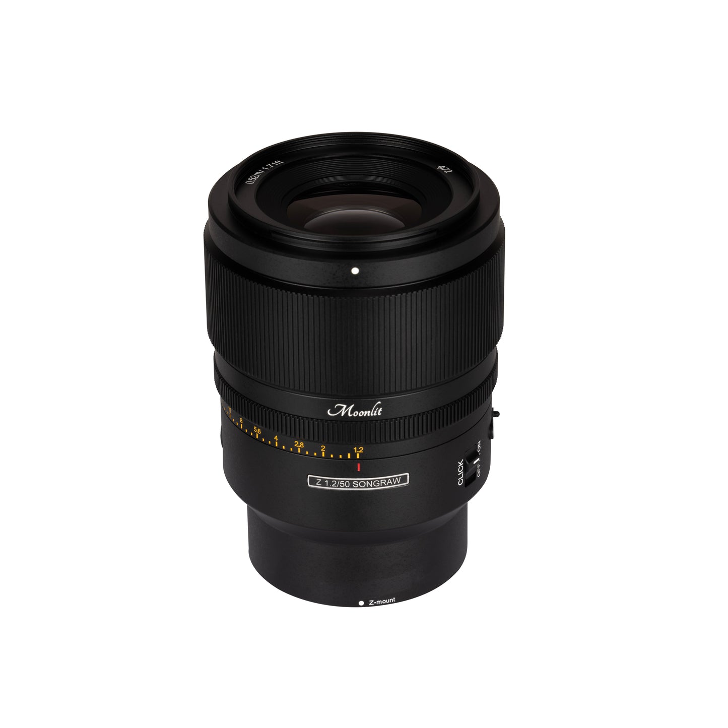 SongRaw Z-Mount AF 50mm F1.2 Moonlit Full Frame Autofocus Lens Compatible with Nikon